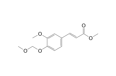 Methyl 4-methoxymethoxy-3-methoxycinnamate