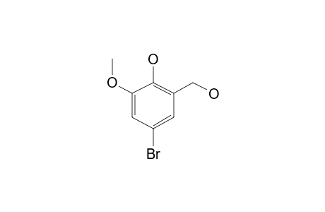 4-Bromo-2-(hydroxymethyl)-6-methoxyphenol