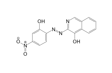 4-Isoquinolinol, 3-[2-(2-hydroxy-4-nitrophenyl)diazenyl]-
