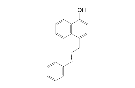 4-(3-Phenylallyl)-1-naphthol