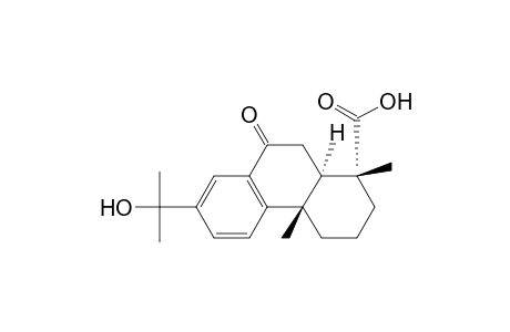 (1R,4aS,10aR)-1,4a-dimethyl-9-oxidanylidene-7-(2-oxidanylpropan-2-yl)-3,4,10,10a-tetrahydro-2H-phenanthrene-1-carboxylic acid