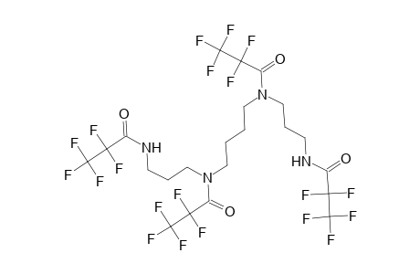 N,N'-(butane-1,4-diyl)bis(2,2,3,3,3-pentafluoro-N-(3-(2,2,3,3,3-pentafluoropropanamido)propyl)propanamide)