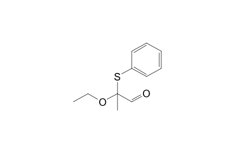 2-(Phenylthio)-2-ethoxypropanal