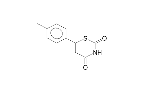 6-(4-METHYLPHENYL)-1,3-PERHYDROTHIAZINE-2,4-DIONE