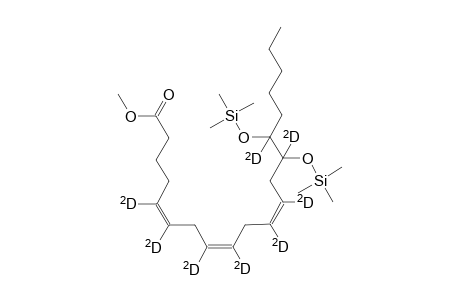 Methyl 14,15-(trimethylsiloxy)eicosan-5(Z),8(Z),11(Z)-trienoate-5,6,8,9,11,12,14,15-d(8)