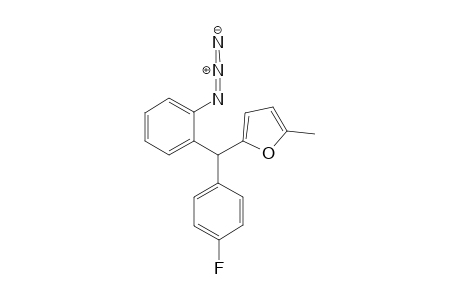 2-[(2-Azidophenyl)(4-fluorophenyl)methyl]-5-methylfuran