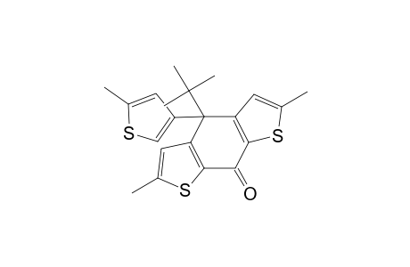 4-tert-butyl-2,6-dimethyl-4-(5-methyl-3-thienyl)thieno[3,2-f]benzothiophen-8-one