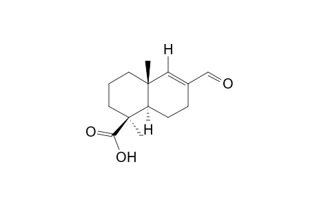 (1S,4aR,8aR)-6-formyl-1,4a-dimethyl-2,3,4,7,8,8a-hexahydronaphthalene-1-carboxylic acid