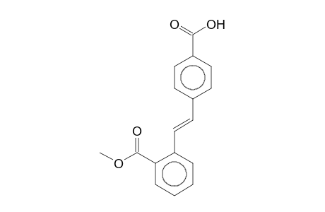 4-[(E)-2-(2-carbomethoxyphenyl)vinyl]benzoic acid