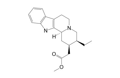 2-[(2R,3S,12bS)-3-ethyl-1,2,3,4,6,7,12,12b-octahydropyrido[2,1-a]$b-carbolin-2-yl]acetic acid methyl ester