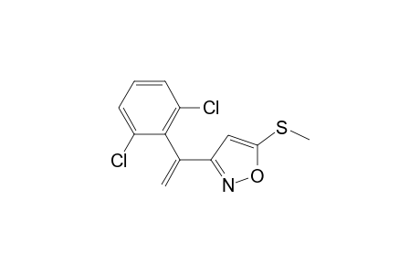 5-Methylthio-3-[(2',6'-dichlorophenyl)vinyl]isoxazole