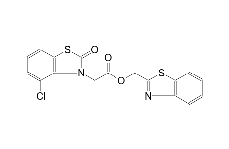 1,3-benzothiazol-2-ylmethyl (4-chloro-2-oxo-1,3-benzothiazol-3(2H)-yl)acetate