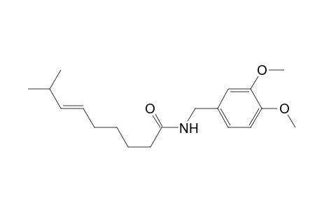 (E)-8-methyl-N-veratryl-non-6-enamide