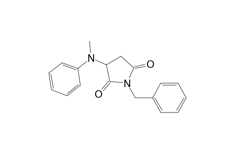 N-Benzyl-2-(N-methylanilino)succinimide