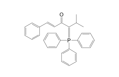 (E)-5-methyl-1-phenyl-4-triphenylphosphoranylidene-1-hexen-3-one