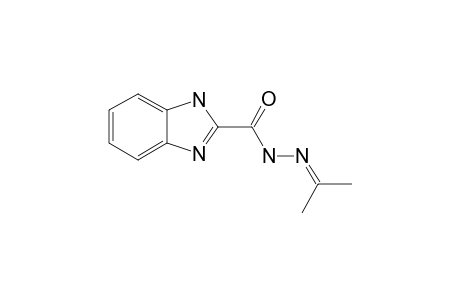 N-ISOPROPYLIDEN-BENZIMIDAZOL-2-CARBONSAEUREHYDRAZIDE