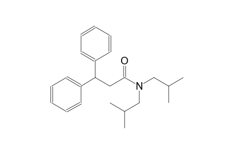 N,N-diisobutyl-3,3-diphenylpropanamide