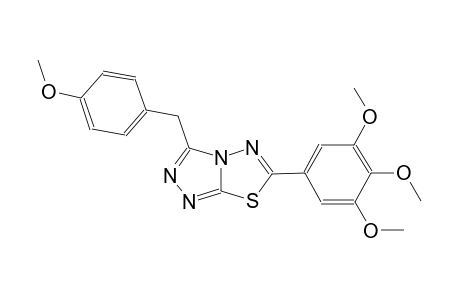 3-(4-methoxybenzyl)-6-(3,4,5-trimethoxyphenyl)[1,2,4]triazolo[3,4-b][1,3,4]thiadiazole