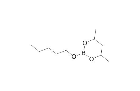 1,3,2-Dioxaborinane, 4,6-dimethyl-2-(pentyloxy)-