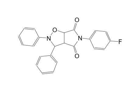 5-(4-fluorophenyl)-2,3-diphenyldihydro-2H-pyrrolo[3,4-d]isoxazole-4,6(3H,5H)-dione