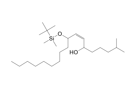 (Z)-9-[tert-butyl(dimethyl)silyl]oxy-2-methyl-7-octadecen-6-ol