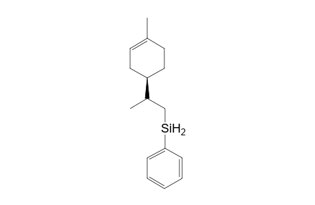 (4R)-1-Methyl-4-[(1R,S)-1-methyl-2-(phenylsilyl)ethyl]cyclohex-1-ene