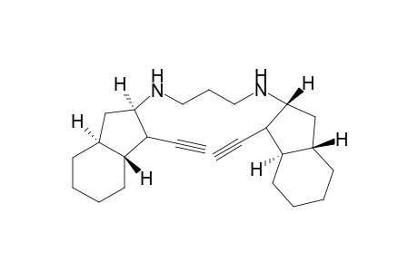1,3-bis{N-[1'-(Ethynyl)]-perhydroindan-2'-amino}-propane