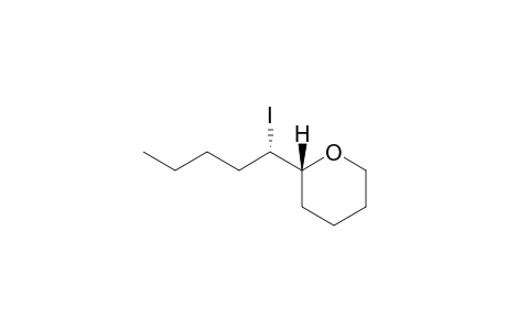 rel-(R)-2-((S)-1-Iodopentyl)tetrahydro-2H-pyran
