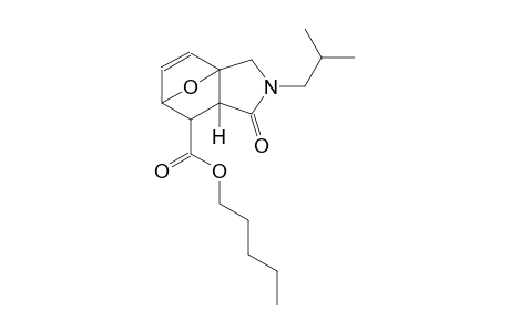 pentyl (1S,5R,7R)-3-isobutyl-4-oxo-10-oxa-3-azatricyclo[5.2.1.0~1,5~]dec-8-ene-6-carboxylate