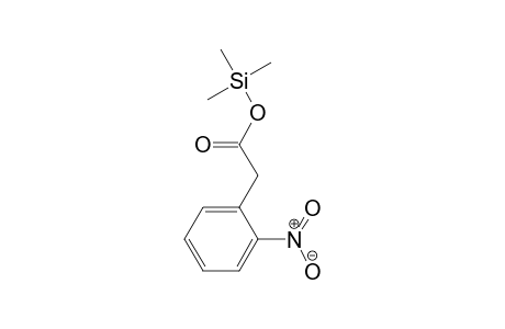 2-Nitrophenylacetic acid trimethylsilyl ester