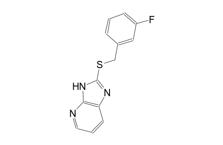 3H-Imidazo[4,5-b]pyridine, 2-(3-fluorobenzylthio)-