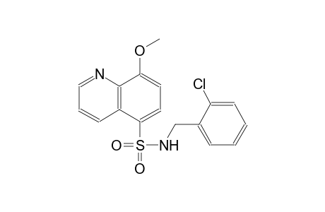 5-quinolinesulfonamide, N-[(2-chlorophenyl)methyl]-8-methoxy-
