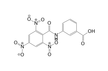 3-[(2,4,6-trinitrobenzoyl)amino]benzoic acid