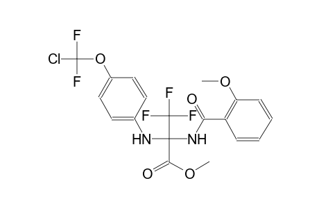 alanine, N-[4-(chlorodifluoromethoxy)phenyl]-3,3,3-trifluoro-2-[(2-methoxybenzoyl)amino]-, methyl ester