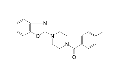 (4-Benzooxazol-2-ylpiperazin-1-yl)(p-tolyl)methanone