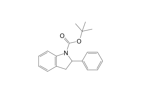 2-Phenyl-2,3-dihydroindole-1-carboxylic acid tert-butyl ester