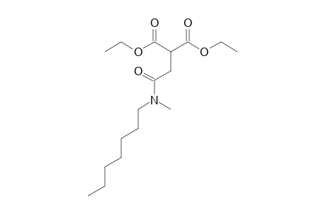 2-[(Heptyl-methyl-carbamoyl)-methyl]-malonic acid, diethyl ester