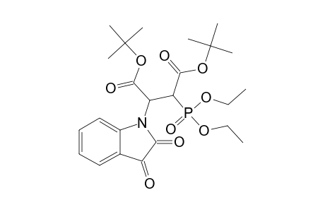 DI-(TERT.-BUTYL)-2-(DIETHOXYPHOSPHORYL)-3-(2,3-DIOXO-2,3-DIHYDRO-1H-INDOL-1-YL)-SUCCINATE