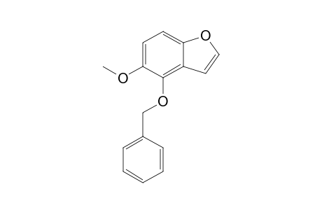 4-Benzoxy-5-methoxy-benzofuran