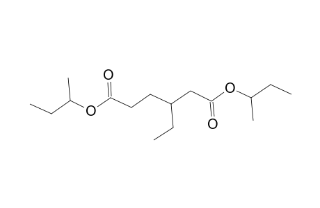 Hexanedioic acid, 3-ethyl-, bis(1-methylpropyl) ester