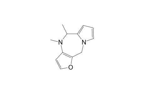 4,5-DIMETHYL-5,10-DIHYDROFURO-[3,2-E]-PYRROLO-[1,2-A]-[1,4]-DIAZEPINE