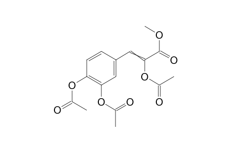 2-(Acetyloxy)-3-[3,4-bis(acetyloxy)phenyl]prop-2-enoic Acid Methyl Ester