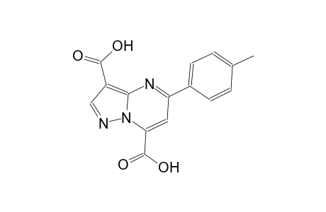 pyrazolo[1,5-a]pyrimidine-3,7-dicarboxylic acid, 5-(4-methylphenyl)-
