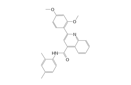 2-(2,4-dimethoxyphenyl)-N-(2,4-dimethylphenyl)-4-quinolinecarboxamide