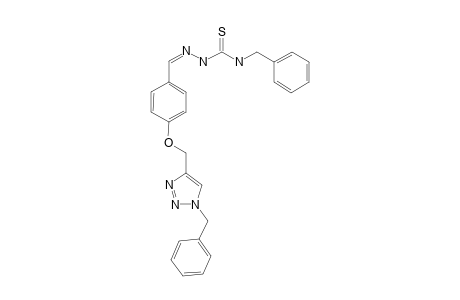 (Z)-N-BENZYL-2-[4-[(1-BENZYL-1H-1,2,3-TRIAZOL-4-YL)-METHOXY]-BENZYLIDENE]-HYDRAZINE-CARBOTHIOAMIDE