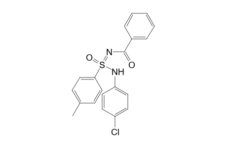 N-(Benzoyl)-4-toluenesulfonimid-N'-(4-chlorophenyl)amide