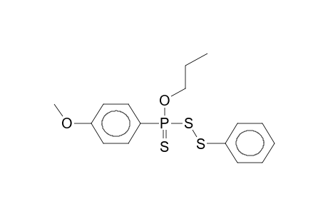 PROPYL PHENYLDITHIO(4-METHOXYPHENYL)THIOPHOSPHONATE