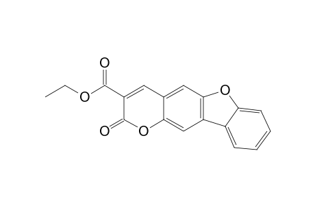 Ethyl 2-oxo-2H-benzofuro[2,3-g]-[1]benzopyran-3-carboxylate