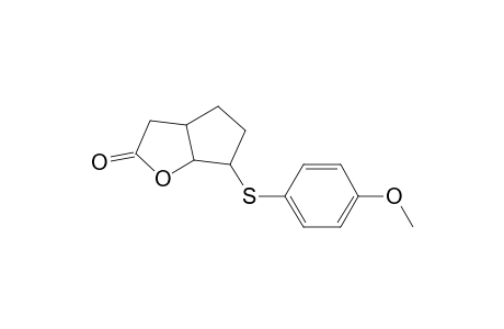 8-[(4-methoxyphenyl)thio]-2-oxabicyclo[3.3.0]octan-3-one