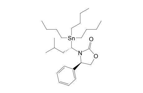 (4R)-3-[(1S)-3-methyl-1-tributylstannyl-butyl]-4-phenyl-oxazolidin-2-one